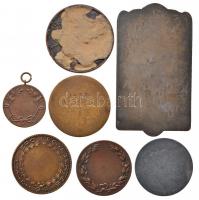 7db klf sporttal kapcsolatos magyar emlékérem és plakett, közte Sződy Szilárd (1878-1939) 1923. &quo...