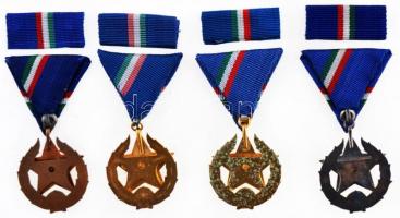 1951. "Közbiztonsági Érem" arany (2x), ezüst és bronz fokozata a rendőrség tagjai részére ...