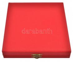 1988. "Fegyveres Erők - ÁPV" fém plakett dísztokban (100x90mm) T:2