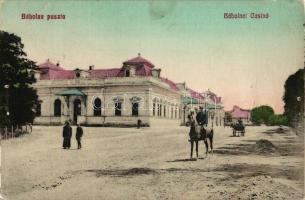 Bábolna puszta, casino; Fischer Gyula kiadása (tűnyom / pinhole)
