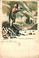 "Szerencse fel szerencse le..."; A Selmeci diákéletből XX / Hungarian Studentica, humour s: Bartha L. (fa)