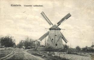 Kiskőrös, Vásártéri szélmalom; kiadja Majoros és Szekulesz (EB)