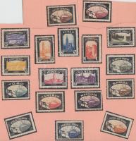 Elveszett német gyarmatok és területek 18 db gyász-levélzáró