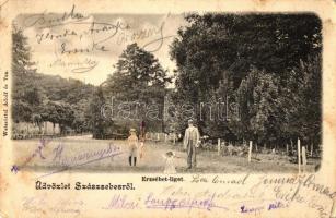 Szászsebes, Erzsébet liget / park (EK)