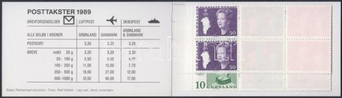 1989 Margit királynő bélyegfüzet Mi MH 1