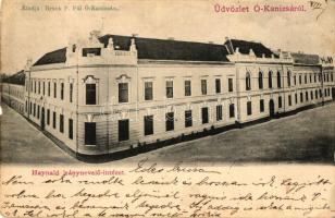 Magyarkanizsa, Ókanizsa; Haynald leánynevelő intézet, kiadóBruck P. Pál / girl boarding school (b)