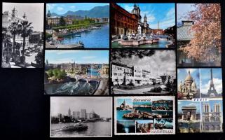 250-300 db képeslap az 50-es 70-es évekből az egész világból Tömpe Istvánnak, a Magyar Rádió és Tele...