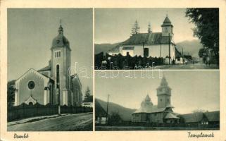 Dombó, templom / churches (EK)