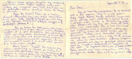 1924 Ladomerszky Margit (1904-1979) színésznő kézzel írt, négyoldalas levele Soha Árpád részére, borítékban