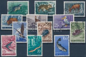 Jugoszláv élővilág sor, Yugoslavian wildlife set