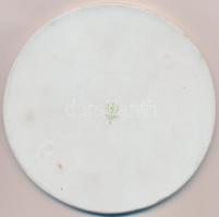 1983. "Szent István" hollóházi porcelán plakett (138mm) T:1-