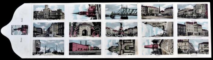 Arad leporello with 5 postcards