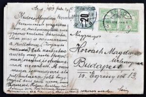 Arad leporello with 5 postcards