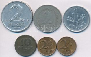 1946-1947. 2f (2x) + 1947. 10f + 1950. 1Ft + 1946-1950. 2Ft (2x) T:2