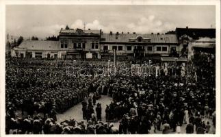 1938 Beregszász, bevonulás / entry of the Hungarian troops