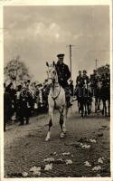 1938 Komárom, bevonulás, Horthy / entry of the Hungarian troops (fa)