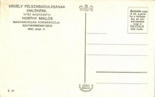 1938 Szatmárnémeti, bevonulás, Horthy / entry of the Hungarian troops