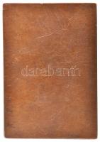 Murányi Gyula (1881-1920) 1910. Férfifej jobbra "1880-1910" Br plakett (38x55mm) T:2,2-
H...