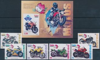 International Stamp Exhibition set + block Nemzetközi bélyegkiállítás sor + blokk