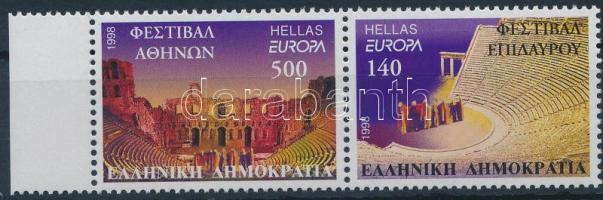 Europa CEPT nemzeti ünnepek sor ívszéli párban, Europa CEPT National holidays margin pair