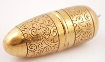 Antik varrókészlet, réz, 5cm