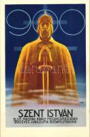 1938 Szent István, Magyarország első királya és apostola 900 éves jubileuma / King Saint Stephan anniversary s: Hollósi Endre