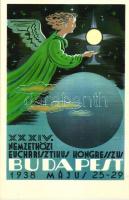 1938 Budapest XXXIV. Nemzetközi Eucharisztikus Kongresszus, reklám / 34th International Eucharistic Congress, Budapest