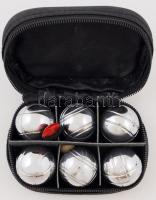 Pentanque készlet saját tokban