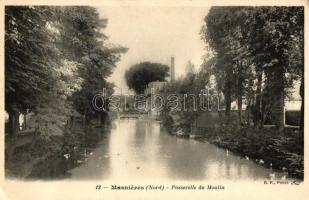 Masnieres, Passerelle du Moulin / mill (EK)