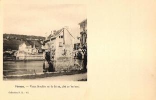 Vernon, mill, river