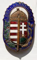 II.V.H. Vitézi Rend jelvénye T:II kis zománchibával