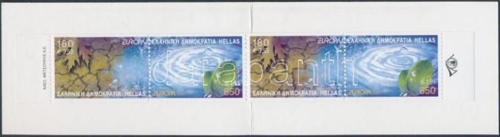 Europa CEPT: life-giving water stampbooklet Europa CEPT: Éltető víz bélyegfüzet