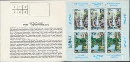 Europa CEPT: life-giving water stamp-booklet Europa CEPT: Éltető víz bélyegfüzet