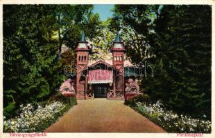 Hévízgyógyfürdő fürdő bejárat