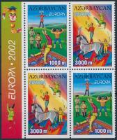 Europa CEPT: Circus stampbooklet, Europa CEPT: Cirkusz bélyegfüzetlap