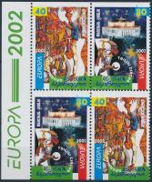 Europa CEPT: Circus stampbooklet, Europa CEPT: Cirkusz bélyegfüzetlap