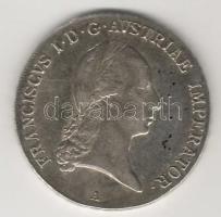 Ausztria 1824A Taler Ag II. Ferenc T:1/2-