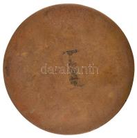 Kiss Sándor (1925-1999) ~1970. "A Magyar Rádió Kóruspódiuma" egyoldalas Br plakett (102mm)...