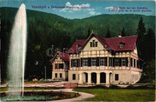 Dobsina, Vendéglő a jégbarlang mellett / hotel restaurant (Rb)