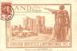 1913 Ghent, Gand; Exposition Universelle, Comtes castle (EK)