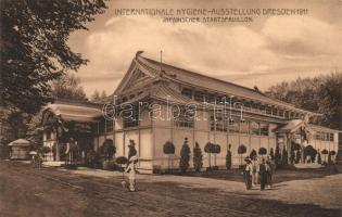 1911 Dresden, Internationale Hygiene-Ausstellung, Japanischer Staatspavillon / International Hygiene Exhibition, Japanese State Pavilion
