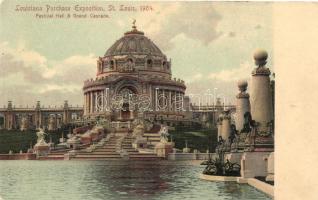 Saint Louis, St. Louis, Louisiana Purchase Exposition, Festival Hall and Grand Cascade