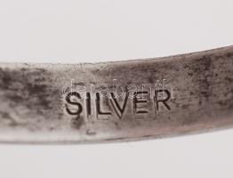 Ezüst(Ag) keresztelési karkötő, "Orsi" névvel, jelzett, 3,2 g