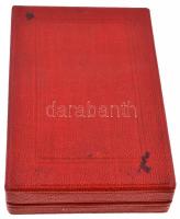 1957. "Munkás-Paraszt Hatalomért Emlékérem" aranyozott, zománcozott Br kitüntetés mellszal...