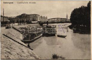 Esztergom, Csavargőzös állomás, Divald & Monostory