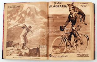 1926 Tolnai Világlapja. XXVIII. évf. 36-52. szám. Egybekötve. Sok képpel illusztrált kiadvány