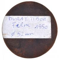 Duray Tibor (1912-1988) 1950. "Film" Br emlékplakett nem hozzávaló tokban (50mm) T:2-