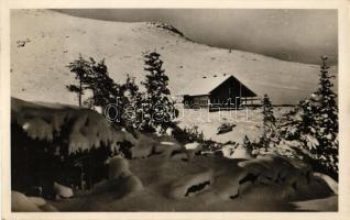 Lóhavas, Magyar Sí Klub Anikó menedékháza, Hensch Aladár felvétele / ski club rest house