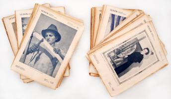 1943 az Új Idők 49. (1943. évi) évfolyama, teljes, sok érdekes írással, képpel, példányonként változó állapotban