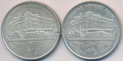 1993. 200Ft Ag "MNB" (2x) T:2,2-